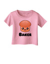 Baker Cute Roll Infant T-Shirt-Infant T-Shirt-TooLoud-Candy-Pink-06-Months-Davson Sales