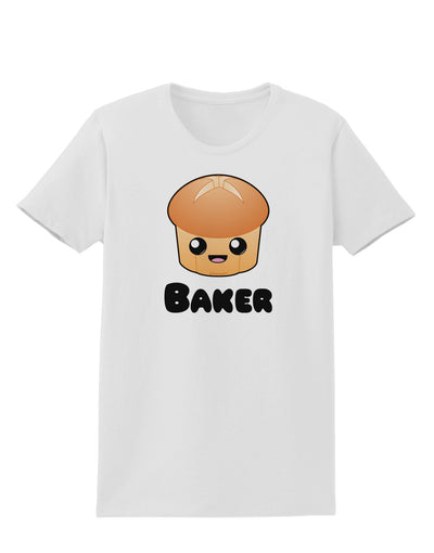 Baker Cute Roll Womens T-Shirt-Womens T-Shirt-TooLoud-White-X-Small-Davson Sales