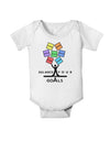 Balance Your Goals Baby Romper Bodysuit-Baby Romper-TooLoud-White-18-Months-Davson Sales