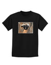 Balancing Bear Cub Childrens Dark T-Shirt-Childrens T-Shirt-TooLoud-Black-X-Large-Davson Sales