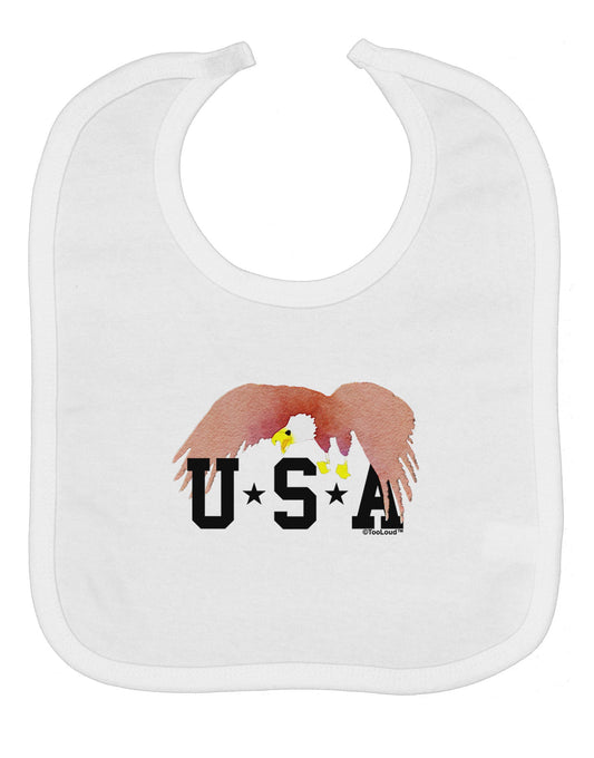 Bald Eagle USA Baby Bib