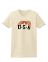 Bald Eagle USA Womens T-Shirt-Womens T-Shirt-TooLoud-Natural-X-Small-Davson Sales