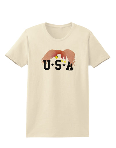 Bald Eagle USA Womens T-Shirt-Womens T-Shirt-TooLoud-Natural-X-Small-Davson Sales