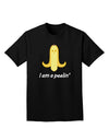 Banana - I am a Peelin Adult Dark T-Shirt-Mens T-Shirt-TooLoud-Black-Small-Davson Sales