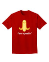 Banana - I am a Peelin Adult Dark T-Shirt-Mens T-Shirt-TooLoud-Red-Small-Davson Sales