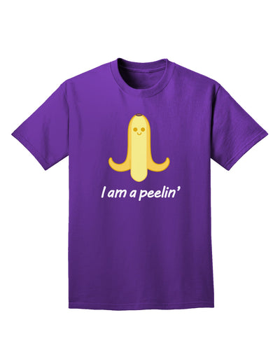 Banana - I am a Peelin Adult Dark T-Shirt-Mens T-Shirt-TooLoud-Purple-Small-Davson Sales