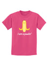 Banana - I am a Peelin Childrens Dark T-Shirt-Childrens T-Shirt-TooLoud-Sangria-X-Small-Davson Sales