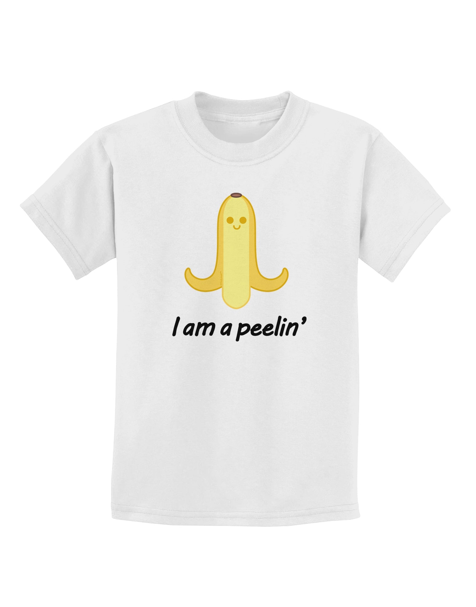 Banana - I am a Peelin Childrens T-Shirt-Childrens T-Shirt-TooLoud-White-X-Small-Davson Sales