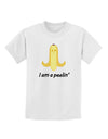 Banana - I am a Peelin Childrens T-Shirt-Childrens T-Shirt-TooLoud-White-X-Small-Davson Sales