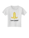 Banana - I am a Peelin Toddler T-Shirt-Toddler T-Shirt-TooLoud-White-2T-Davson Sales