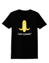 Banana - I am a Peelin Womens Dark T-Shirt-Womens T-Shirt-TooLoud-Black-X-Small-Davson Sales