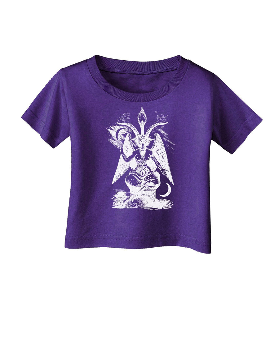 Baphomet Illustration Infant T-Shirt Dark by-Infant T-Shirt-TooLoud-Purple-18-Months-Davson Sales