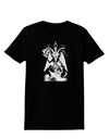 Baphomet Illustration Womens Dark T-Shirt-TooLoud-Black-XXX-Large-Davson Sales