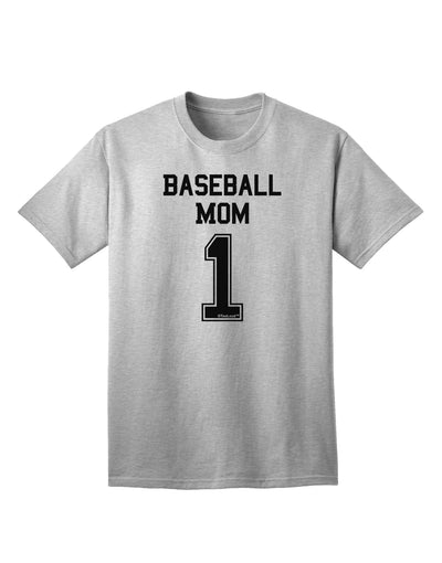 Baseball Mom Jersey Adult T-Shirt-unisex t-shirt-TooLoud-AshGray-Small-Davson Sales