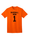 Baseball Mom Jersey Adult T-Shirt-unisex t-shirt-TooLoud-Orange-Small-Davson Sales