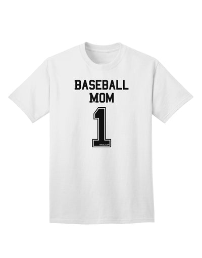 Baseball Mom Jersey Adult T-Shirt-unisex t-shirt-TooLoud-White-Small-Davson Sales