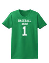 Baseball Mom Jersey Womens Dark T-Shirt-TooLoud-Kelly-Green-X-Small-Davson Sales