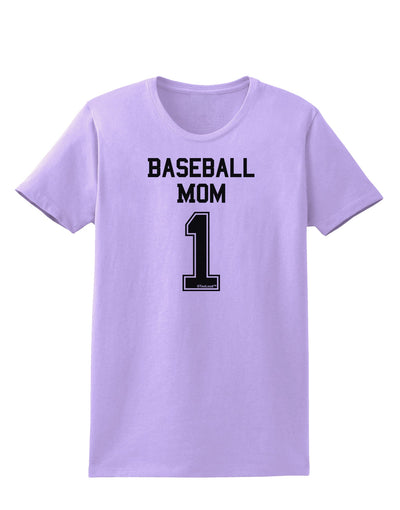 Baseball Mom Jersey Womens T-Shirt-Womens T-Shirt-TooLoud-Lavender-X-Small-Davson Sales