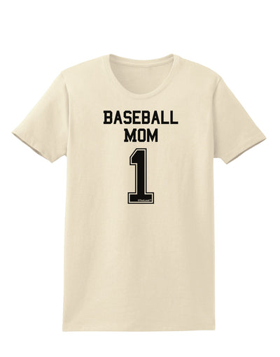 Baseball Mom Jersey Womens T-Shirt-Womens T-Shirt-TooLoud-Natural-X-Small-Davson Sales