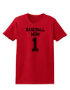 Baseball Mom Jersey Womens T-Shirt-Womens T-Shirt-TooLoud-Red-X-Small-Davson Sales