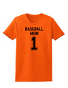 Baseball Mom Jersey Womens T-Shirt-Womens T-Shirt-TooLoud-Orange-X-Small-Davson Sales