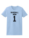 Baseball Mom Jersey Womens T-Shirt-Womens T-Shirt-TooLoud-Light-Blue-X-Small-Davson Sales
