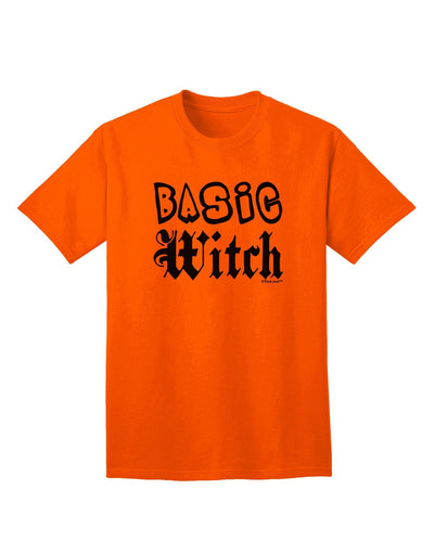 Basic Witch Adult T-Shirt-Mens T-Shirt-TooLoud-Orange-XXXX-Large-Davson Sales