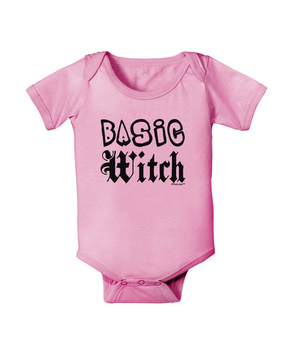 Basic Witch Baby Romper Bodysuit-Baby Romper-TooLoud-Pink-18-Months-Davson Sales