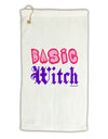 Basic Witch Color Micro Terry Gromet Golf Towel 11&#x22;x19-Golf Towel-TooLoud-White-Davson Sales