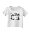 Basic Witch Distressed Infant T-Shirt-Infant T-Shirt-TooLoud-White-18-Months-Davson Sales