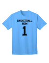 Basketball Mom Jersey Adult T-Shirt-unisex t-shirt-TooLoud-Aquatic-Blue-Small-Davson Sales