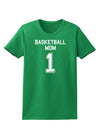 Basketball Mom Jersey Womens Dark T-Shirt-TooLoud-Kelly-Green-X-Small-Davson Sales