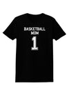 Basketball Mom Jersey Womens Dark T-Shirt-TooLoud-Black-X-Small-Davson Sales