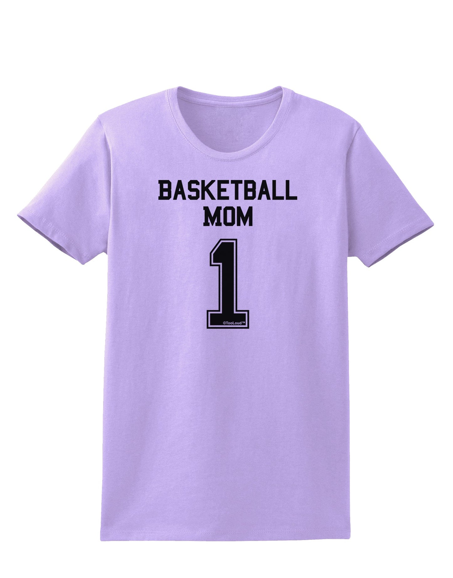 Basketball Mom Jersey Womens T-Shirt-Womens T-Shirt-TooLoud-Lavender-X-Small-Davson Sales