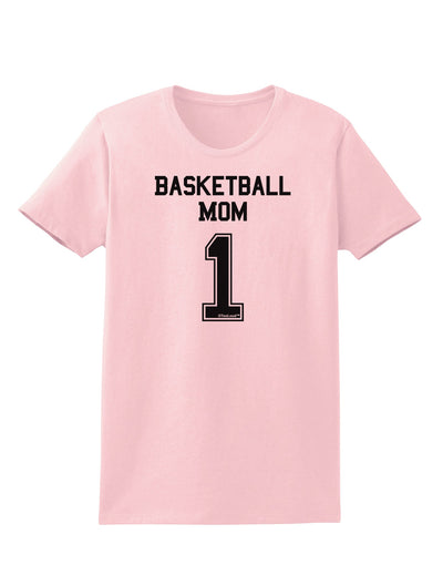 Basketball Mom Jersey Womens T-Shirt-Womens T-Shirt-TooLoud-PalePink-X-Small-Davson Sales