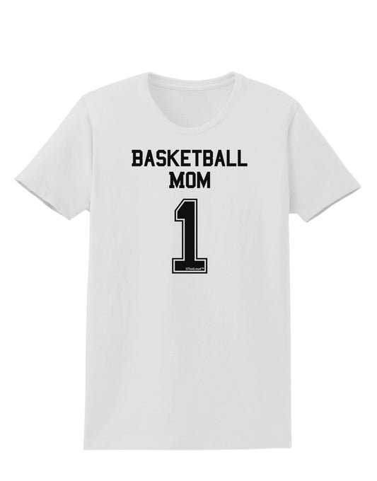 Basketball Mom Jersey Womens T-Shirt-Womens T-Shirt-TooLoud-White-X-Small-Davson Sales