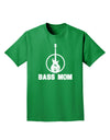 Bass Mom - Mother's Day Design Adult Dark T-Shirt-Mens T-Shirt-TooLoud-Kelly-Green-Small-Davson Sales