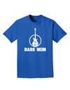 Bass Mom - Mother's Day Design Adult Dark T-Shirt-Mens T-Shirt-TooLoud-Royal-Blue-Small-Davson Sales