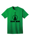 Bass Mom - Mother's Day Design Adult T-Shirt-unisex t-shirt-TooLoud-Kelly-Green-Small-Davson Sales