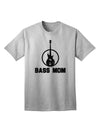 Bass Mom - Mother's Day Design Adult T-Shirt-unisex t-shirt-TooLoud-AshGray-Small-Davson Sales