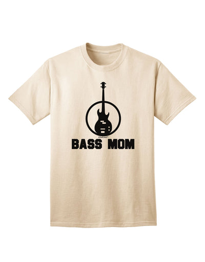 Bass Mom - Mother's Day Design Adult T-Shirt-unisex t-shirt-TooLoud-Natural-Small-Davson Sales