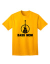 Bass Mom - Mother's Day Design Adult T-Shirt-unisex t-shirt-TooLoud-Gold-Small-Davson Sales