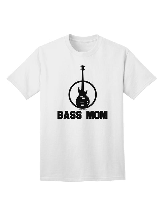 Bass Mom - Mother's Day Design Adult T-Shirt-unisex t-shirt-TooLoud-White-Small-Davson Sales