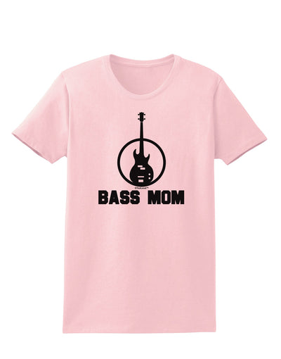 Bass Mom - Mother's Day Design Womens T-Shirt-Womens T-Shirt-TooLoud-PalePink-X-Small-Davson Sales