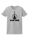 Bass Mom - Mother's Day Design Womens T-Shirt-Womens T-Shirt-TooLoud-AshGray-X-Small-Davson Sales