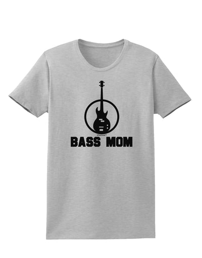 Bass Mom - Mother's Day Design Womens T-Shirt-Womens T-Shirt-TooLoud-AshGray-X-Small-Davson Sales