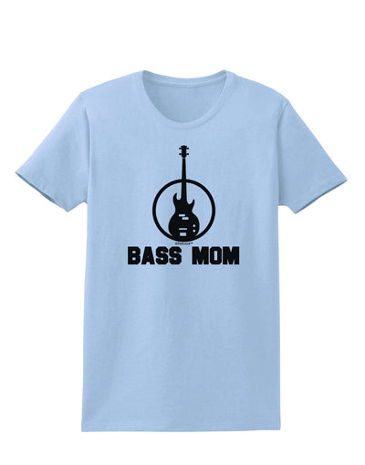 Bass Mom - Mother's Day Design Womens T-Shirt-Womens T-Shirt-TooLoud-Light-Blue-X-Small-Davson Sales