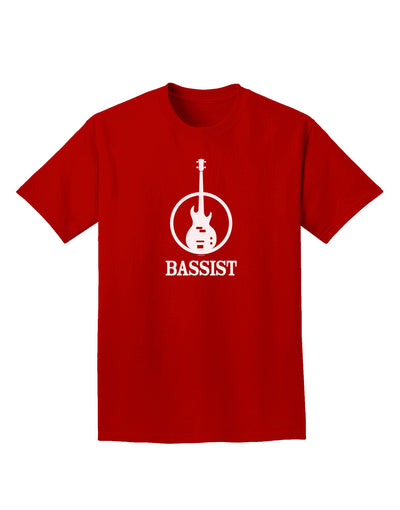 Bassist Adult Dark T-Shirt-Mens T-Shirt-TooLoud-Red-Small-Davson Sales