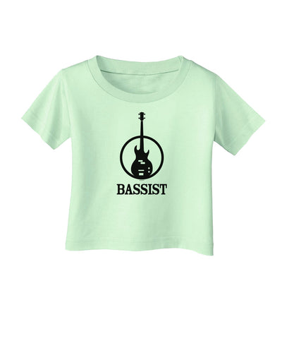 Bassist Infant T-Shirt-Infant T-Shirt-TooLoud-Light-Green-06-Months-Davson Sales