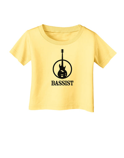 Bassist Infant T-Shirt-Infant T-Shirt-TooLoud-Daffodil-Yellow-06-Months-Davson Sales